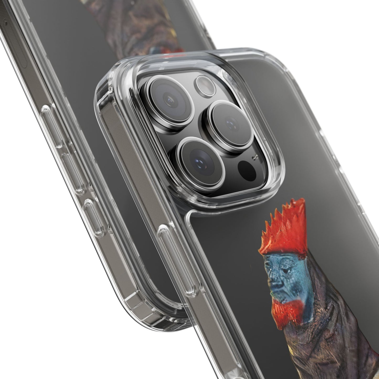 Medieval Chicken Man Phone Case - Rooster Dignity Meets Avian Absurdity