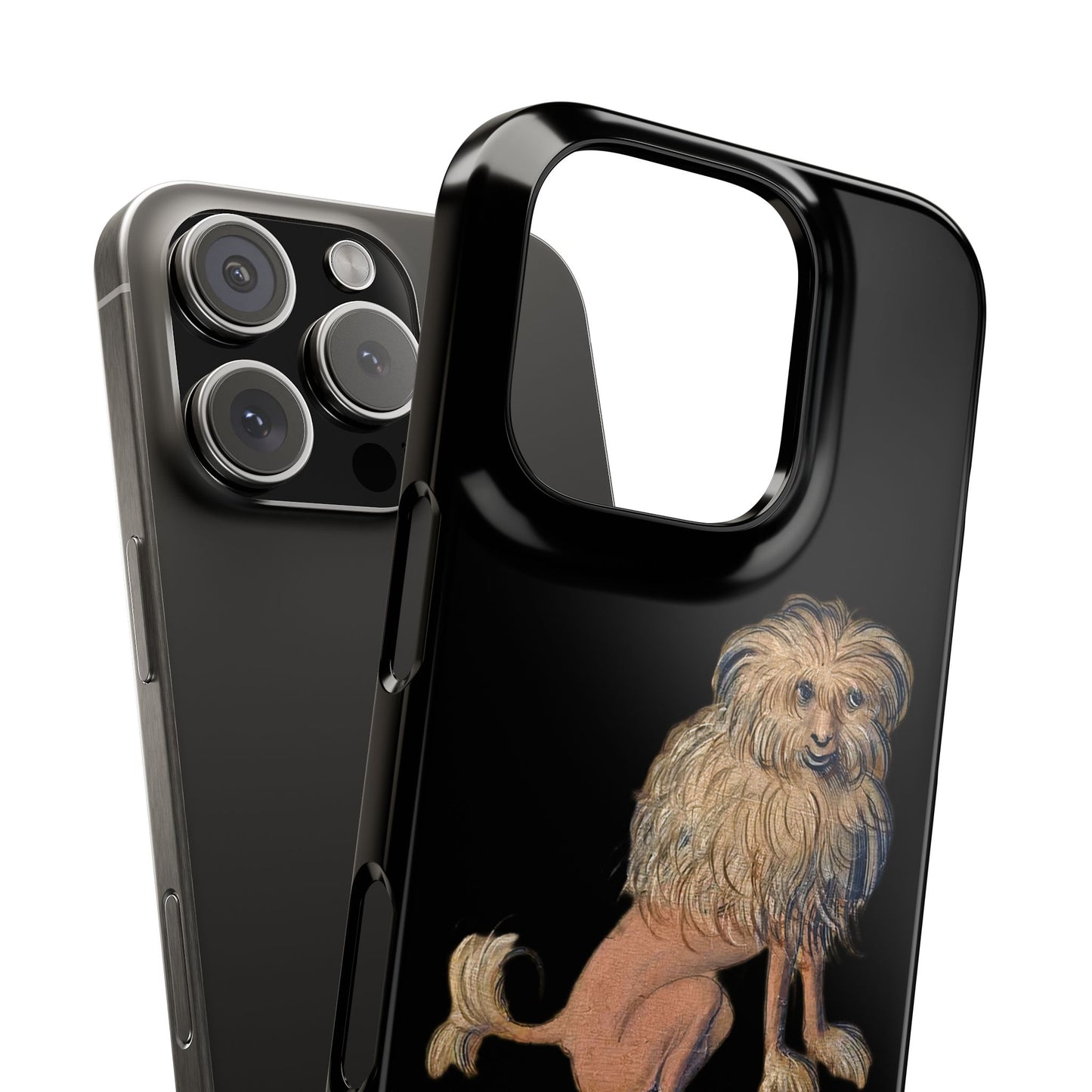 Medieval Dog Phone Case - Funny Marginalia Art Cover - Dog Owners Gift