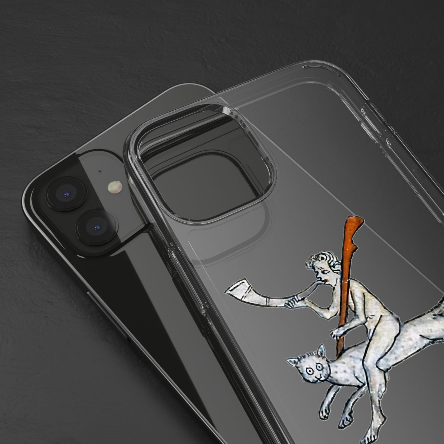 “Sound the Horn, Ride the Cat” – Medieval Madness Phone Case