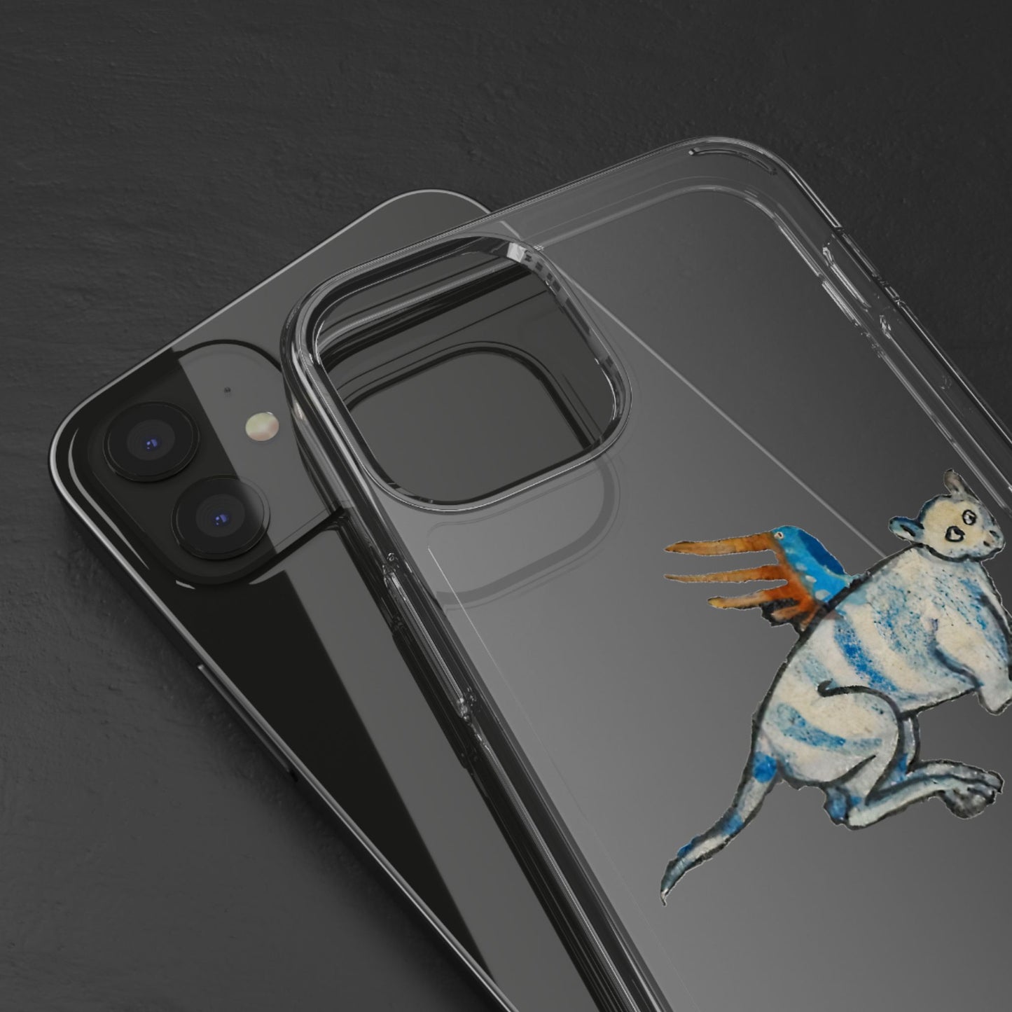 “Winged Cat” – Blessed by Chaos Phone Case