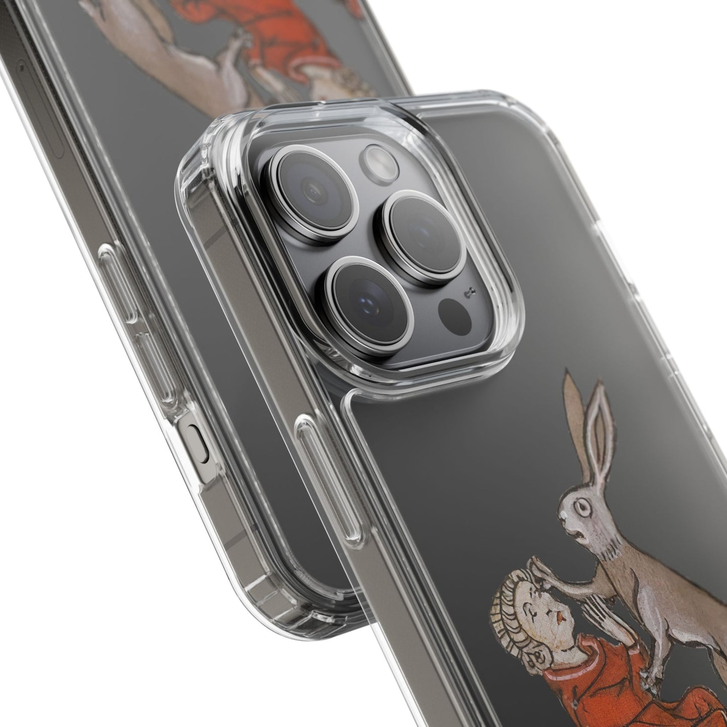 Medieval Rabbit Attack Phone Case – Funny Historical Art iPhone Cover – Quirky Gift for Meme & History Fans