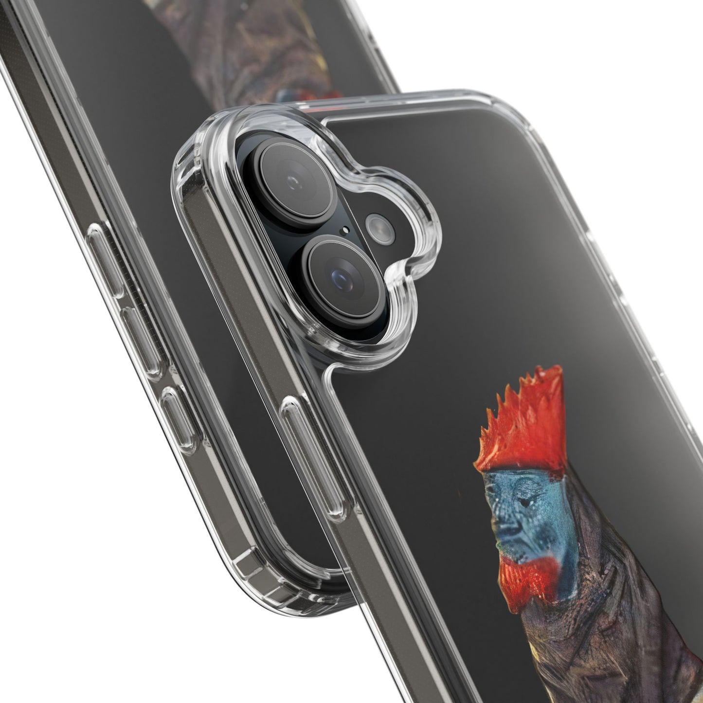 Medieval Chicken Man Phone Case - Rooster Dignity Meets Avian Absurdity