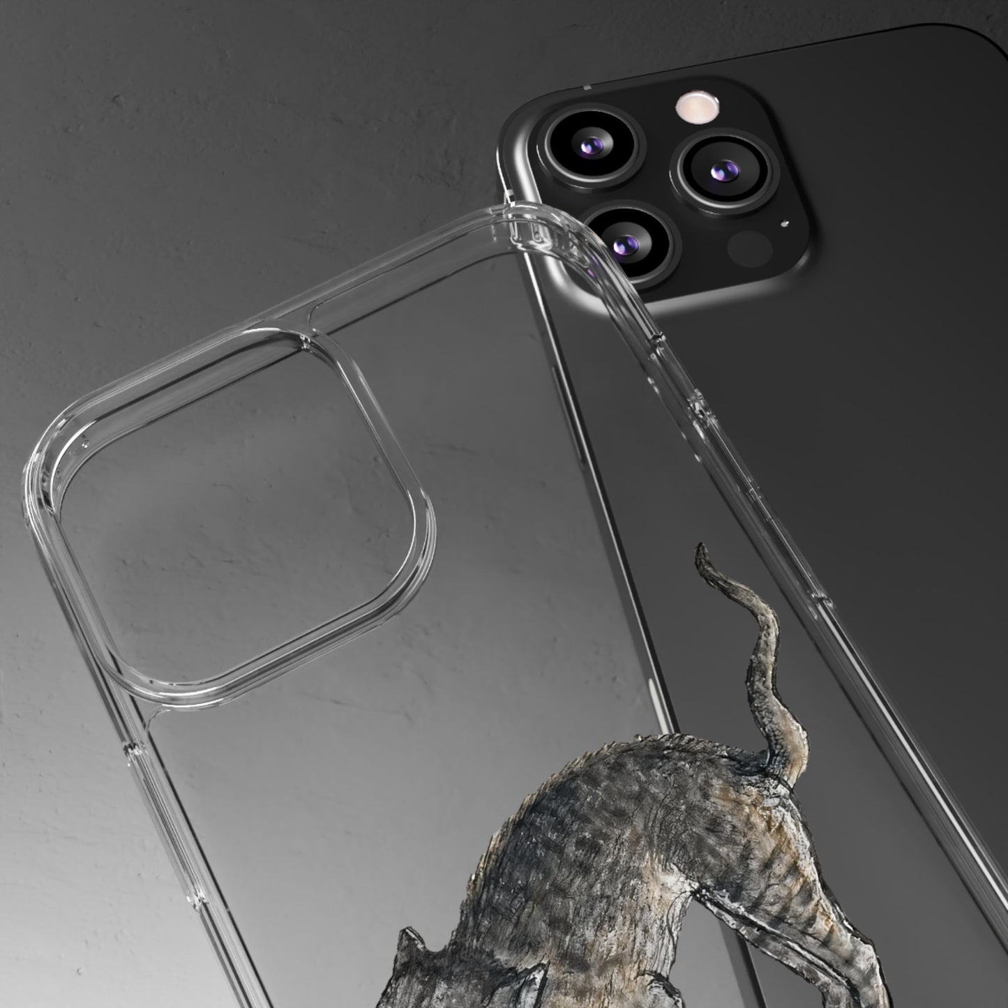 Anxious Cat Energy – Medieval Animal Art Phone Case – Funny Historical iPhone Cover – Weird Manuscript Cat Gift – Quirky Accessory for Cat Lovers