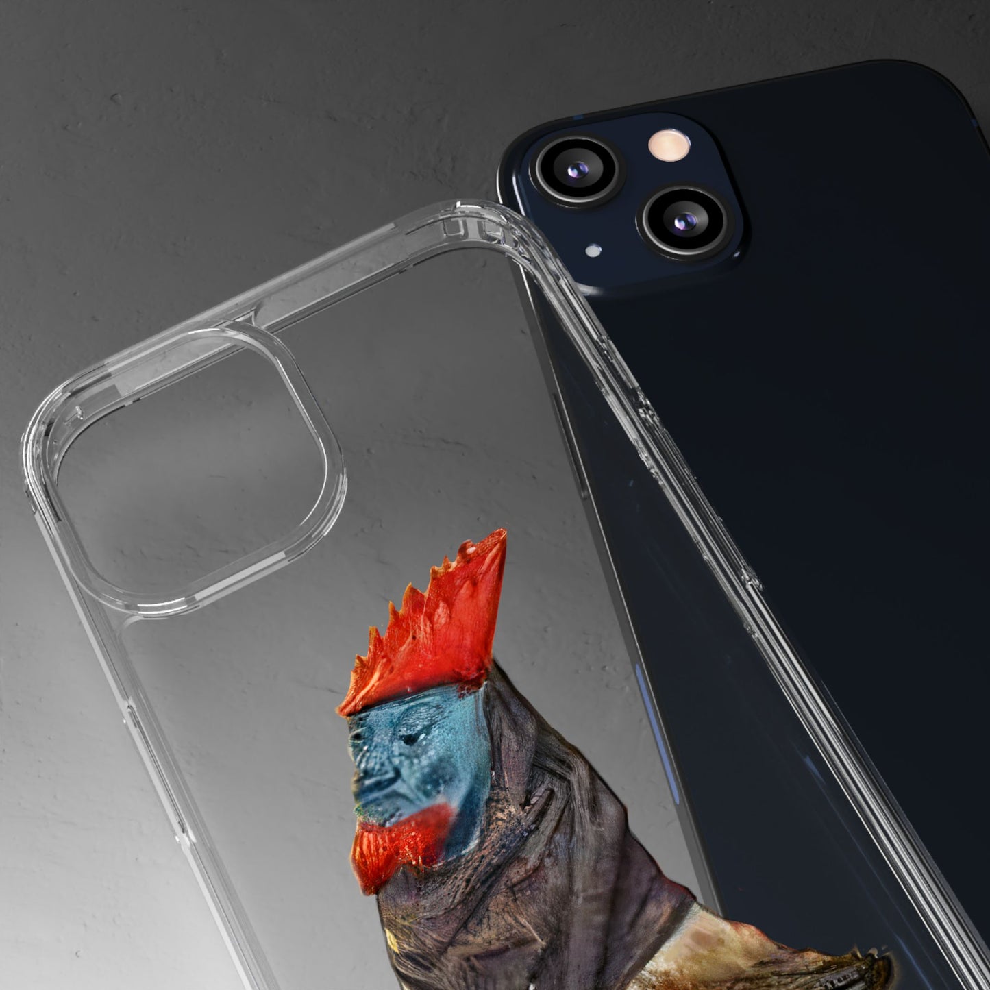 Medieval Chicken Man Phone Case - Rooster Dignity Meets Avian Absurdity