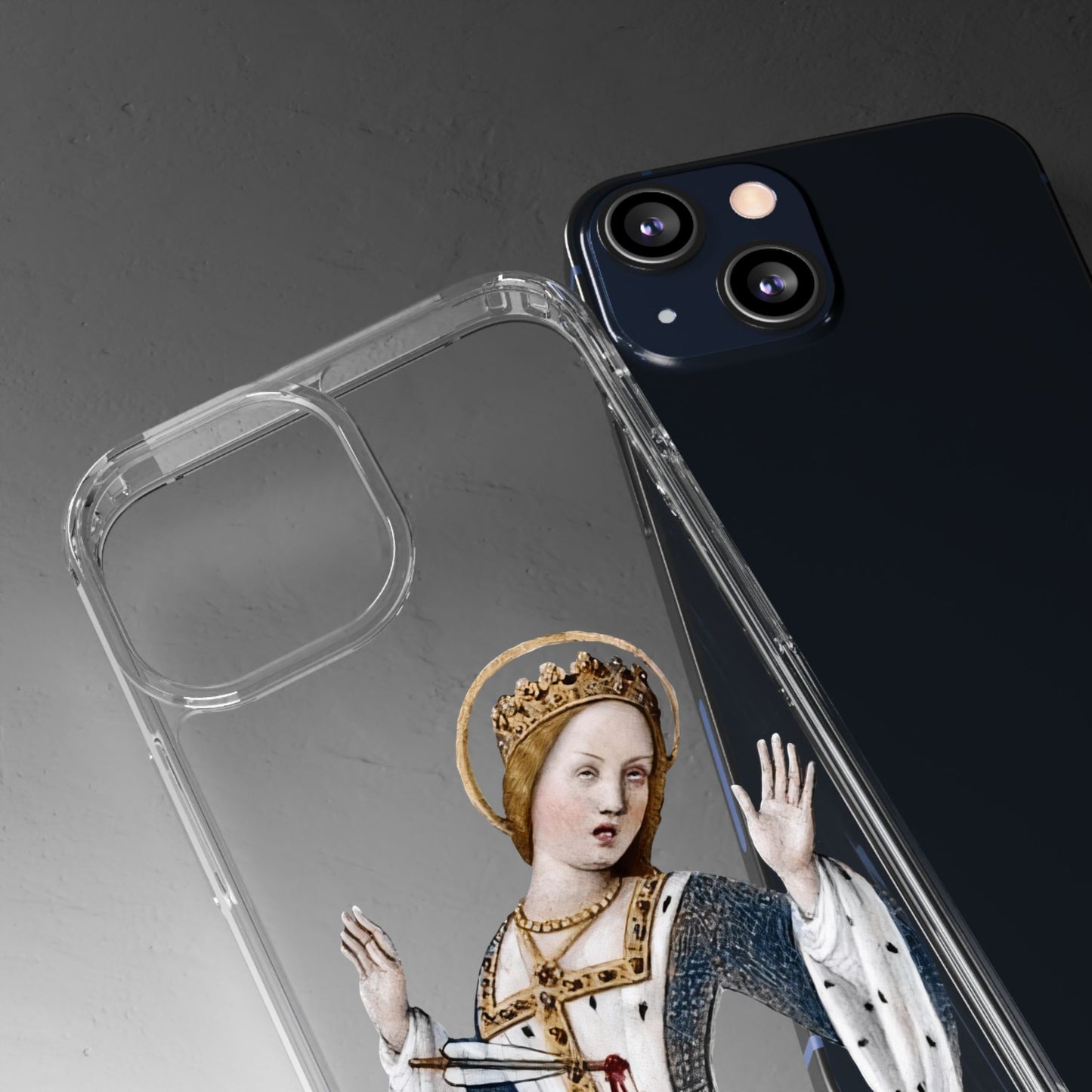 Over It, Your Majesty – Medieval Queen Phone Case – Illuminated Manuscript Snark Gift
