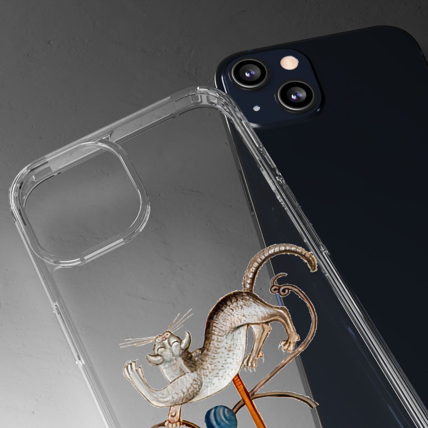 Jester Whiskers – Medieval Dancing Cat Phone Case – Luttrell Psalter Art – Quirky Cat Lover Gift