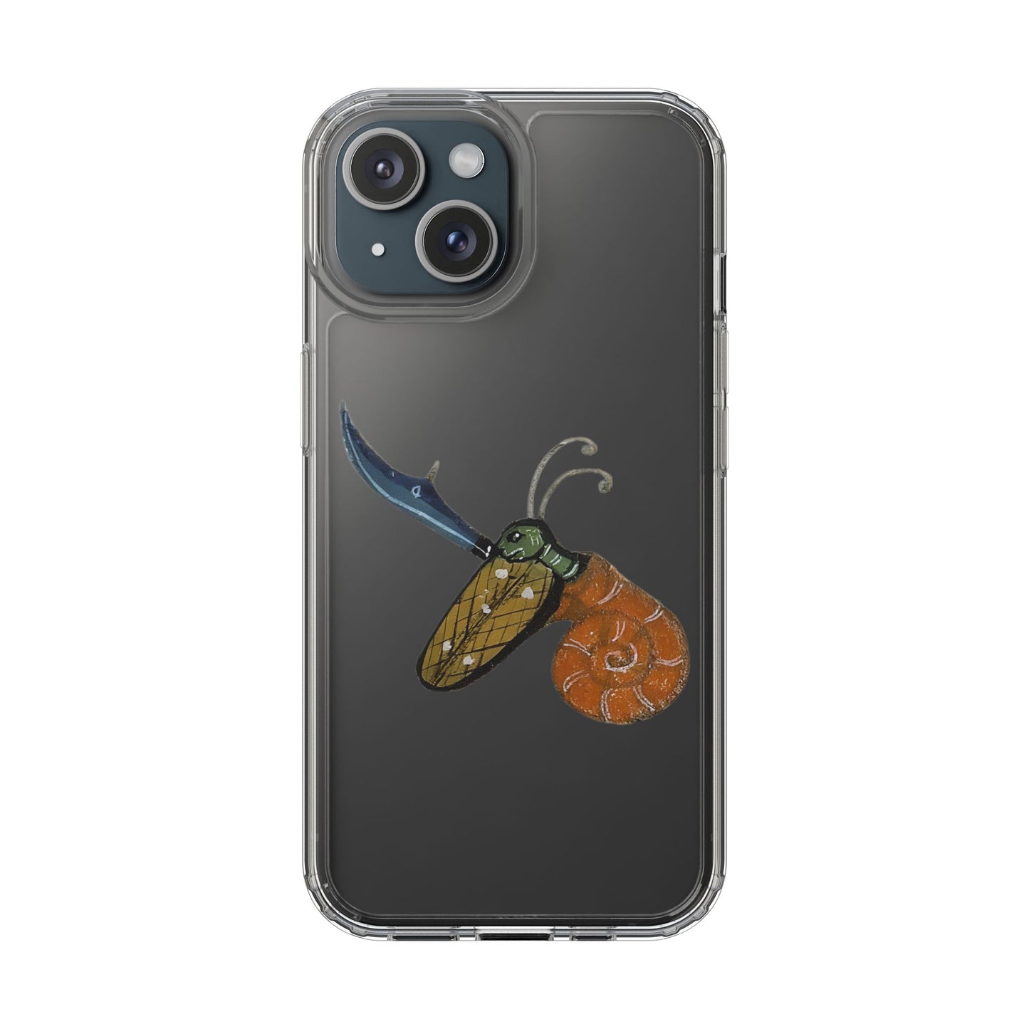 Snail of Vengeance – Medieval Armed Snail Phone Case – Illuminated Manuscript Oddity – Warrior Gastropod Gift