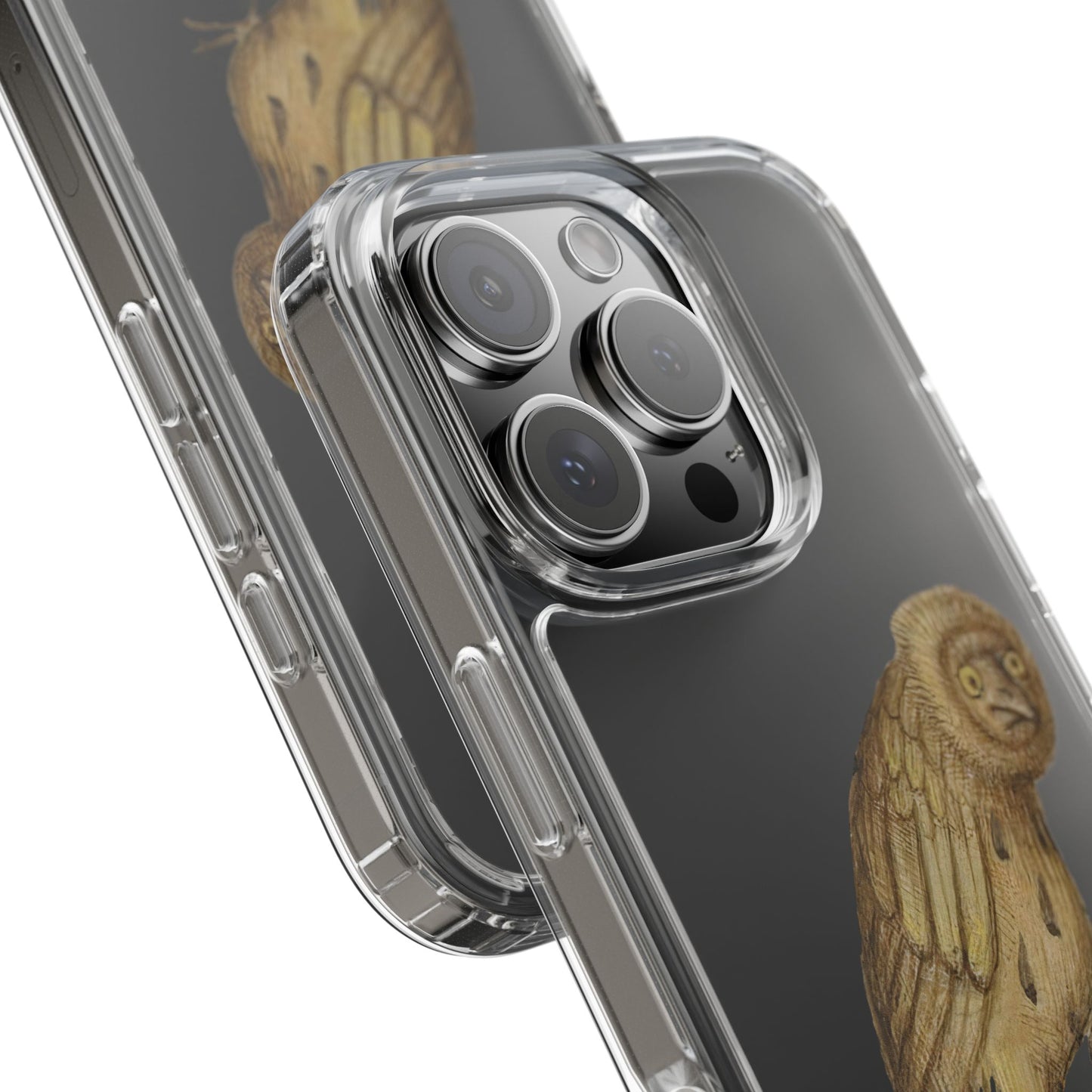 Confused Medieval Owl Phone Case – Funny Gothic Art iPhone & Samsung Cover